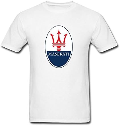 Simshirt Men's Maserati Logo Short Sleeve T-Shirt