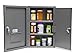 Graham-Field 3008 Grafco Locking Narcotics Safe Steel Drug Cabinet with Double Door & Lock, Large Size