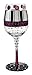 Designs by Lolita “Girlfriends Forever” Hand-painted Artisan Wine Glass, 15 oz.