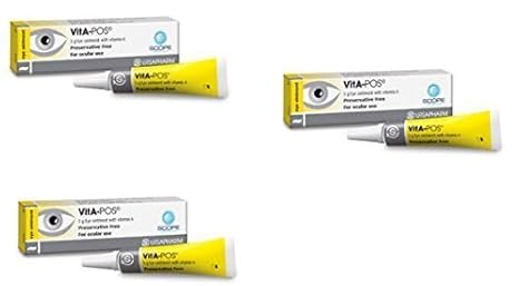 Vita-Pos-auge-salbe 5g Vitamin eine lose kaufen 3 Rohre