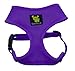 EcoBark Dog Harness - Eco-Friendly Max Comfort Harnesses - Luxurious Soft Mesh Halter - Over The Head Harness Vest- No Pull and No Choke for Puppy, Toy Breeds & Small Dogs (Medium, Purple)