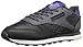 Reebok Women's Cl Lthr Eb Fashion Sneaker, Black/Coal/Ash Grey/Ultima, 7.5 M US