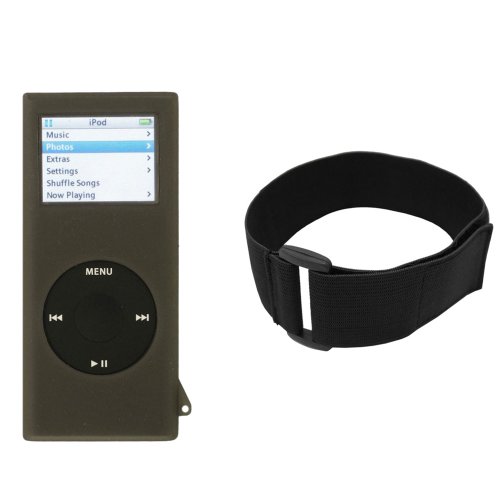 CTA Digtal Skin Case for iPod nano 2G (Armband Black)