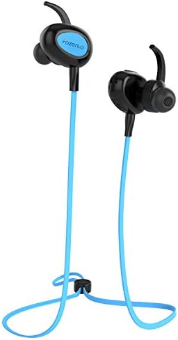 Bluetooth Headphones,EAKAI-Fozento Wireless Bluetooth Earphones, Bluetooth 4.1 Portable Wireless Stereo Soundbuds with Slim Lightweight, Sport Headset with Mic, works with iPhone, iPad, Samsung, Nexus, HTC, Echo Blue