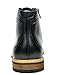Bruno Marc Men's Bergen-01 Black Leather Lined Oxfords Dress Ankle Boots - 9 M US