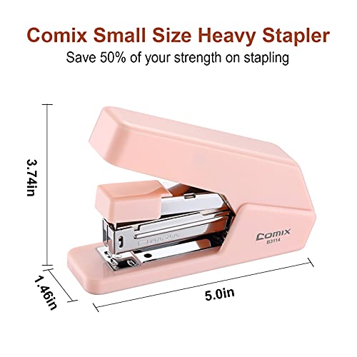 Heavy Duty Stapler, Comix Office Desktop Stapler, Small Size Stapler