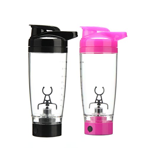 CYPER TOP Vortex Mixer Blender Bottle Protein Storage Container Shaker Bottle Evolution / Electric Protein Shaker Bottle Battery Powered
