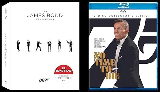 Amazon.com: The James Bond Collection (24 Film Box Set) : Daniel