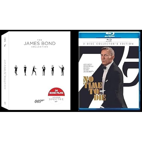 Amazon.com: The James Bond Complete 25 Film Blu-ray Collection