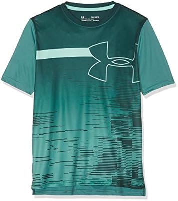 magliette under armour bambino blu