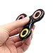 Yeahbeer Hand Fidget Spinner Toy Stress Reducer and Perfect For ADD, ADHD ,Finger Toy fidget work Ultra Fast Bearings (black colorful)