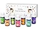 Homasy Essential Oils Set, 100% Pure Essential Oils Gift Set, Top 7 Natural Essential Oils Set for Diffuser, Humidifier, Aromatherapy, 7 Pack, 10ml