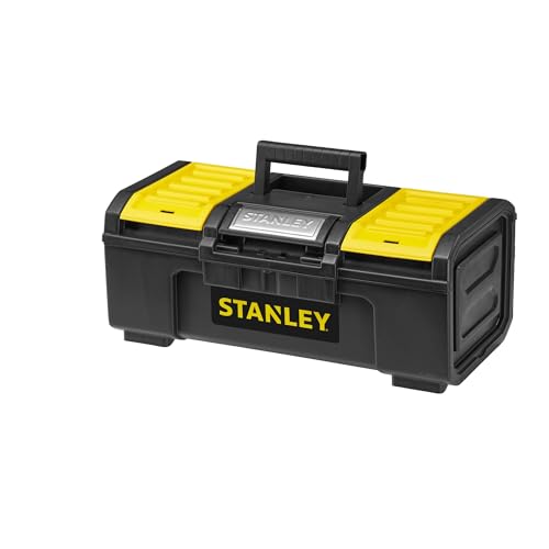 16 Zoll One-Touch Werkzeugkasten, Schwerlast-Aufbewahrung mit Herausnehmbarem Einsatz, Sicherungsöse für Vorhängeschloss, Organizer-Fächer, Kompakter & Robuster Koffer – 1-79-216