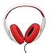 Connectland CL-AUD63080 Over the Ear Stereo Wired Headphone White/Redthumb 1