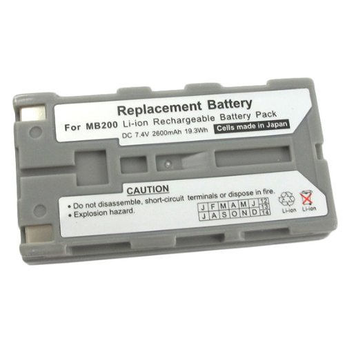 Artisan PowerReplacement Battery for Sato MB200 and MB200i Barcode Printers: 2600 mAh