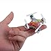 Cellstar CX-10D Mini Drone for Kids, 4CH 2.4GHz 6-Axis Gyro Rechargeable RC Quadcopter with Altitude Hold and 3D Flips (Multicolor)