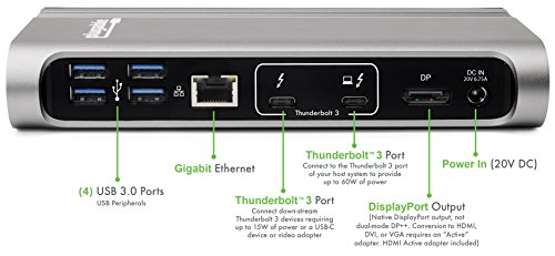 Plugable-Thunderbolt-3-Docking-Station-with-60W-Charging-for-MacBook-Pro-Late-20162017-Specific-Windows-Laptops-Single-4K-DisplayPort-or-HDMI-Monitor-Gigabit-Ethernet-Audio-5-USB-30-Ports