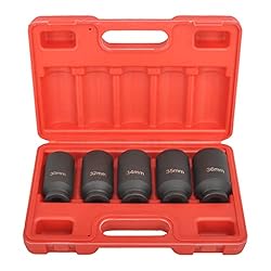 BATONECO 1/2" Drive 12 Point Impact Socket Set 5PCS