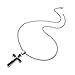 blackbox Jewelry Cross Necklace for Men & Women with Large Pendant and 24 Inch Curb Chain