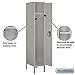 Salsbury Industries 61155GY-U Single Tier 12-Inch Wide 5-Feet High 15-Inch Deep Unassembled Standard Metal Locker, Gray