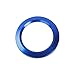 Voodonala Blue Engine Start Stop Button Center Console Switch Cover Trim for Ford F150 2015 2016 2017 2018