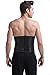 imurz Men's Tummy Control Steel Boned Waist Trainer Workout Sport Shapewear