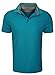 Calvin Klein Men's Solid Pique Polo with Birdseye Collar