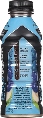 BODYARMOR SPORTS DRINK, BLUE RASPBERRY, 16 FL OZ