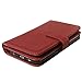 Galaxy S7 Edge Case, S7 Edge Case, TabPow 9 Card Slot Series - Wallet Folio PU Leather Case Cover with Detachable Magnetic Hard Case for Samsung Galaxy S7 Edge, Brown