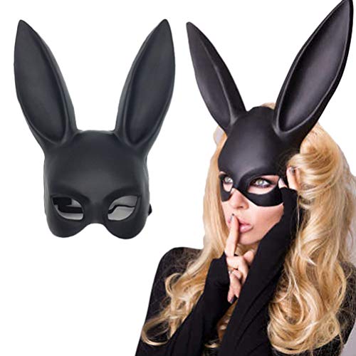 KKPLZZ-Maschera-di-Orecchie-di-Coniglio--1PCS-Maschera-di-Orecchie-di-Coniglio-Sexy-Travestimento-di-Halloween-e-Cosplay