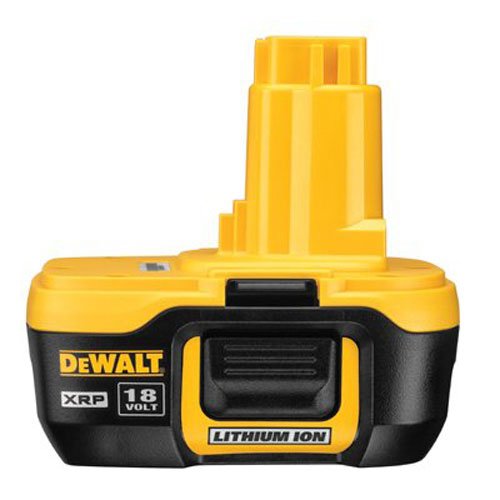 Dewalt dc9182 18v xrp lithium ion battery