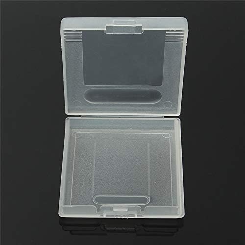 WICAREYO 10pcs Clear White Game Cartridge Protection Case Compatible for Gameboy Color GBC and 10pcs Clear Protection Game Case Dust Cover Compatible for Gameboy Advance GBA - Image 5