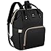 Iduola Diaper Bag - Diaper Bag Backpack Back Pack Large Capacity Waterproof Portable Maternity Baby Nappy Bag, Unisex & Stylish (Black)