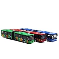 LPL33USA 7 inches Allow Long Bus for Kids with dragging Backwards (Red)