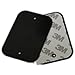infiniapps Replacement/Spare Metal Plate x2 Pack: 1 Plate with Adhesive, 1 Plate Without Adhesive. Compatible with Other Magnetic mounts