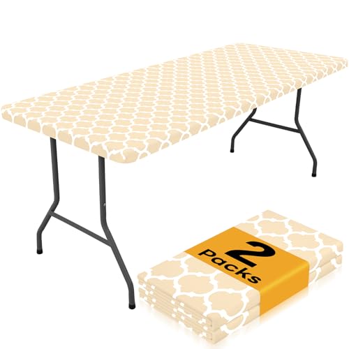 Smiry Rectangle Table Cloth 8 Foot Waterproof