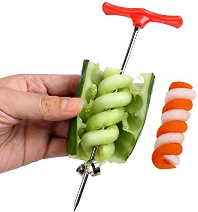 Etuoji Vegetable Spiral Knife Carving Tool Kitchen Manual Spiral Screw Cutter Fruit & Vegetable Tools