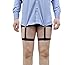 JELINDA Shirt Stays Garters for Men: Adjustable Shirt Holders Shirt Tuckers Elastic Shirt Keepers for Military Police