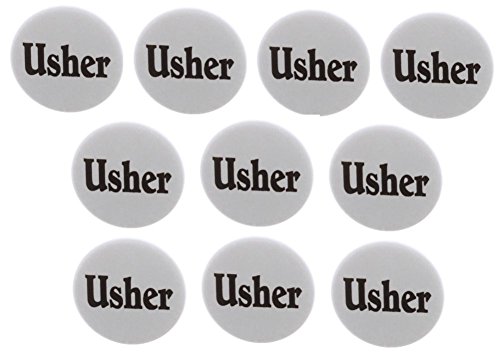 A&T Designs - Quantity 10 Usher 1.25