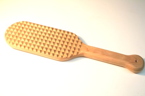 BDSM Large Tenderizer Spanking Paddle in Cherry Fetish BDSM Sex Gear by The Kink Factory USA