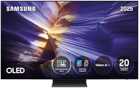 Smart TV OLED S93F 4K de 65 polegadas com Vision AI, Motion Xcelerator 144Hz e cores certificadas pela Pantone