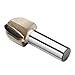 uxcell 1-inch Cutting Dia, 1/2-inch Straight Shank, Tungsten Carbide Core Box Round Nose Router Bits