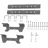 B&amp;W Trailer Hitches Fifth Wheel Hitch Universal Mounting Rails with Custom Installation Brackets - RVK2504