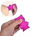Fucung 1PCS Silicone Viberate Vacuum Breast Sucker, 10 Frequency Masage Toy - Enhance Blood Flow - Poverful adsorption - Leaving Hands Free for Other Action(Hot Pink)