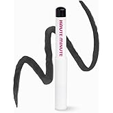 Haute Minute Makeup Mini Everlasting Eyeliner, Smooth Glides Eyeliner Pencil, Longwearing Eye Makeup, Vegan - Black