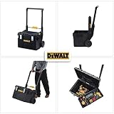 DEWALT TOUGHSYSTEM Wheeled Toolbox IP65 Water Dust Seal 50kg Load view 7