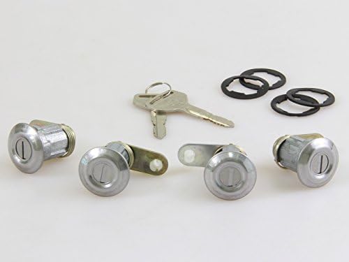 Set 4 Door Locks With Same Key Fit TOYOTA COROLLA KE70 KE72 KE75 TE71 TE72 1979-1987