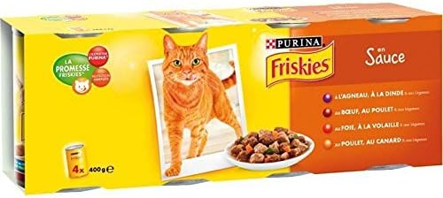 Friskies boites multi viandes en sauce 1.6KG - Livraison Gratuite pour les commandes en France - Prix Par Unité