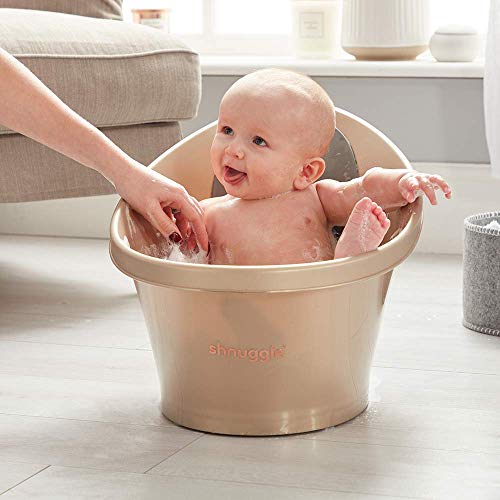 shnuggle baby bath with bum bump support and cosy foam back rest