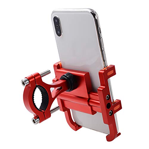 image for SANON Bicycle Motorcycle Phone Mount Aluminum Alloy Bicycle Motorcycle